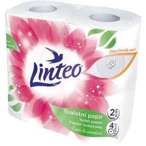 Linteo Care & Comfort Camomile toaletní papír 4 ks