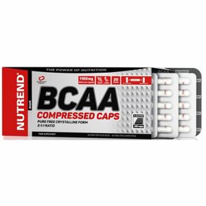Nutrend BCAA Compressed caps regenerace a růst svalů 120 ks