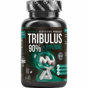 Maxxwin TRIBULUS 90% PIPERINE doplněk stravy pro zvýšení hladiny testosteronu 90 ks