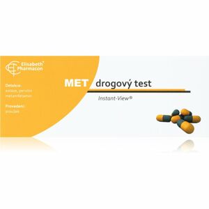 Instant View Drogový test MET rychlý test pro detekci drogových metabolitů v moči 1 ks