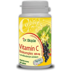 Dr. Bojda Vitamín C Biokomplex 500 mg s rakytníkem, černým rybízem a lípou 60 ks