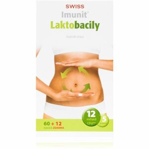 Swiss Imunit Laktobacily doplněk stravy s probiotiky 72 ks