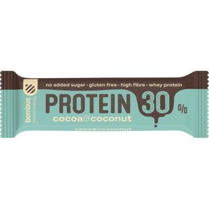 Bombus Protein 30 % proteinová tyčinka příchuť Cocoa & Coconut 50 g