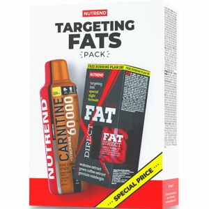 Nutrend TARGETING FATS PACK spalovač tuků (dárková sada)