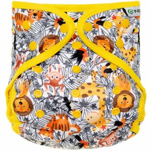 T-Tomi Diaper Covers Safari plenkové kalhotky 4-15 kg 1 ks