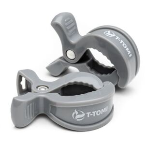 T-TOMI Clip klip na dudlík Grey 1 ks