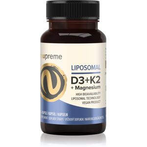 Nupreme Liposomal D3 + K2 + Magnesium podpora správného fungování pohybového aparátu 30 cps
