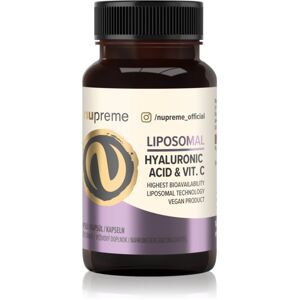Nupreme Liposomal Kyselina hyaluronová & Vit. C kapsle proti stárnutí a na zpevnění pleti 30 cps
