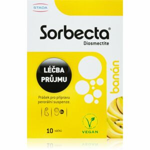 Sorbecta Sorbecta Diosmectite zdravotnický prostředek pro léčbu průjmových onemocnění 10 ks