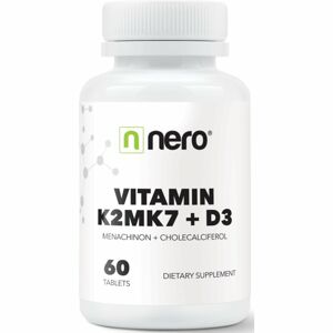 NERO Vitamin K2MK7 + D3 podpora normálního stavu kostí a zubů 60 ks