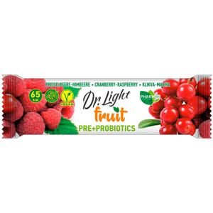Pharmind Dr. Light Fruit klikva-malina pre+probiotics 30 g