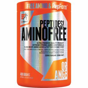 Extrifit AminoFree® Peptides podpora tvorby svalové hmoty příchuť orange 400 g