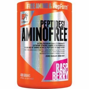 Extrifit AminoFree® Peptides podpora tvorby svalové hmoty příchuť raspberry 400 g