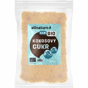 Allnature Kokosový cukr přírodní sladidlo (100 % Bio and Vegan) 250 g