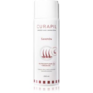 Curapil Hair Care Nutricert hair + argan oil aktivační šampon pro podporu růstu vlasů 200 ml