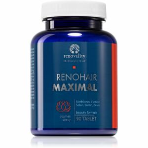 Renovality Renohair Maximal doplněk stravy pro posílení vlasů a nehtů 90 ks