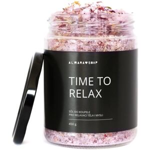 Almara Soap Time To Relax relaxační sůl do koupele 450 g