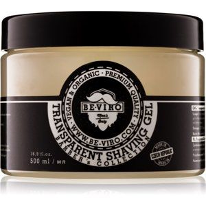 Beviro Men's Only Transparent Shaving Gel transparentní gel na holení 500 ml