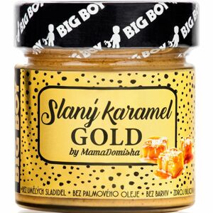 Big Boy Slaný karamel GOLD by @mamadomisha ořechová pomazánka 250 g