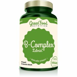 GreenFood Nutrition B-Komplex Lalmin® doplněk stravy pro podporu duševního a fyzického zdraví