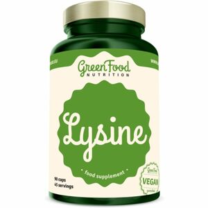 GreenFood Nutrition Lysine podpora tvorby svalové hmoty 90 ks