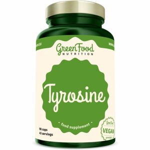 GreenFood Nutrition Tyrosine podpora koncentrace a duševního výkonu 90 ks