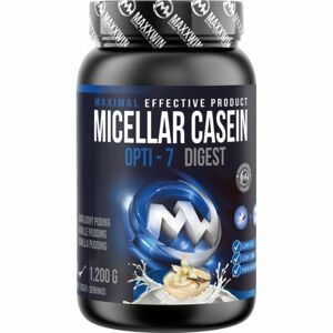 Maxxwin MICELLAR CASEIN OPTI-7-DIGGEST protein v prášku příchuť vanilla pudding 1200 g