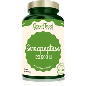 GreenFood Nutrition Serrapeptase 120 000 IU podpora správného fungování organismu 60 cps