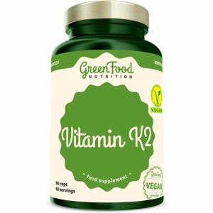 GreenFood Nutrition Vitamin K2 podpora normálního stavu kostí a zubů 60 ks