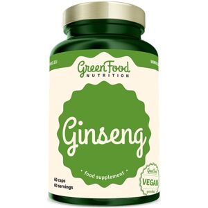 GreenFood Nutrition Ginseng kapsle pro udržení vitality 60 cps