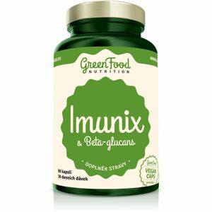 GreenFood Nutrition Imunix s Betaglukany doplněk stravy pro podporu imunitního systému 90 ks