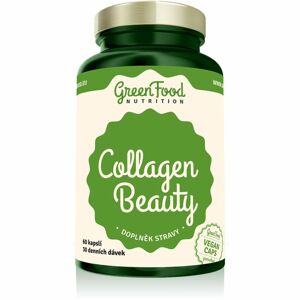 GreenFood Nutrition Collagen Beauty doplněk stravy pro krásné vlasy, pleť a nehty 60 ks