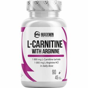 Maxxwin L-CARNITINE ARGININE doplněk stravy pro podporu spalování tuků 90 ks