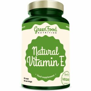 GreenFood Nutrition Vitamin E 60 ks