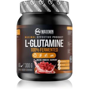 Maxxwin L-Glutamine 100% Fermented regenerace a růst svalů příchuť Raspberry 300 g
