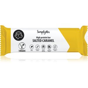 SimplyMix High Protein Bar kompletní jídlo v tyčince příchuť Salted Caramel 50 g