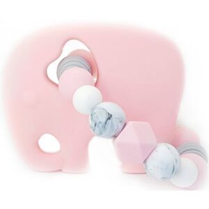 KidPro Teether Elephant Pink kousátko 1 ks