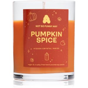 Not So Funny Any Crystal Candle Pumpkin Spice svíčka s krystalem 220 g