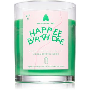 Not So Funny Any Crystal Candle Hapee Birthdae svíčka s krystalem 220 g