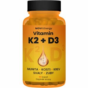 Movit Energy Vitamin K2 120 mcg + D3 1000 I.U. 25 mcg doplněk stravy pro podporu imunitního systému 60 ks