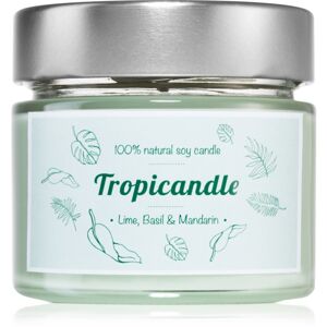 Tropicandle Lime, Basil & Mandarin vonná svíčka 150 ml