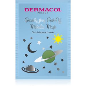 Dermacol Beautifying Peel-Off Metallic Mask slupovací maska pro hloubkové čištění