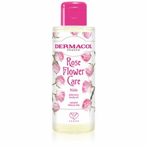 Dermacol Flower Care Rose luxusní tělový výživný olej 100 ml