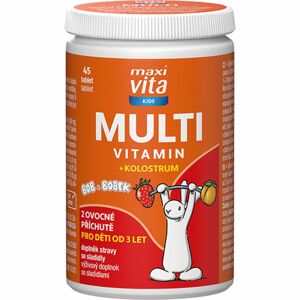 Maxi Vita Kids Multivitamin želé doplněk stravy s multivitamínovým komplexem 40 ks