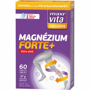 MaxiVita Exclusive Magnézium forte+ doplněk stravy s vysokým obsahem hořčíku 60 ks