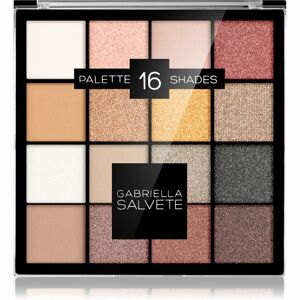 Gabriella Salvete Eyeshadow 16 Shades Palette paletka očních stínů odstín 02 Pink 20,8 g