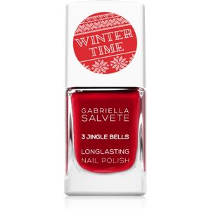Gabriella Salvete Winter Time dlouhotrvající lak na nehty s vysokým leskem odstín 3 Jingle Bells 11 ml