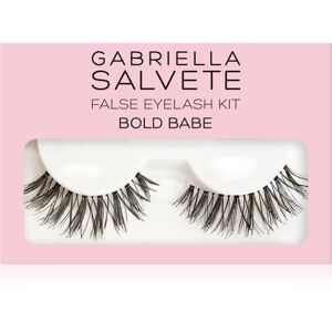 Gabriella Salvete False Eyelash Kit Bold Babe umělé řasy s lepidlem 1 ks