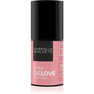 Gabriella Salvete GeLove gelový lak na nehty s použitím UV/LED lampy 3 v 1 odstín 07 First Kiss 8 ml