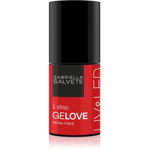 Gabriella Salvete GeLove gelový lak na nehty s použitím UV/LED lampy 3 v 1 odstín 09 Romance 8 ml